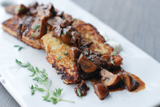 Savory French Toast with Mushrooms