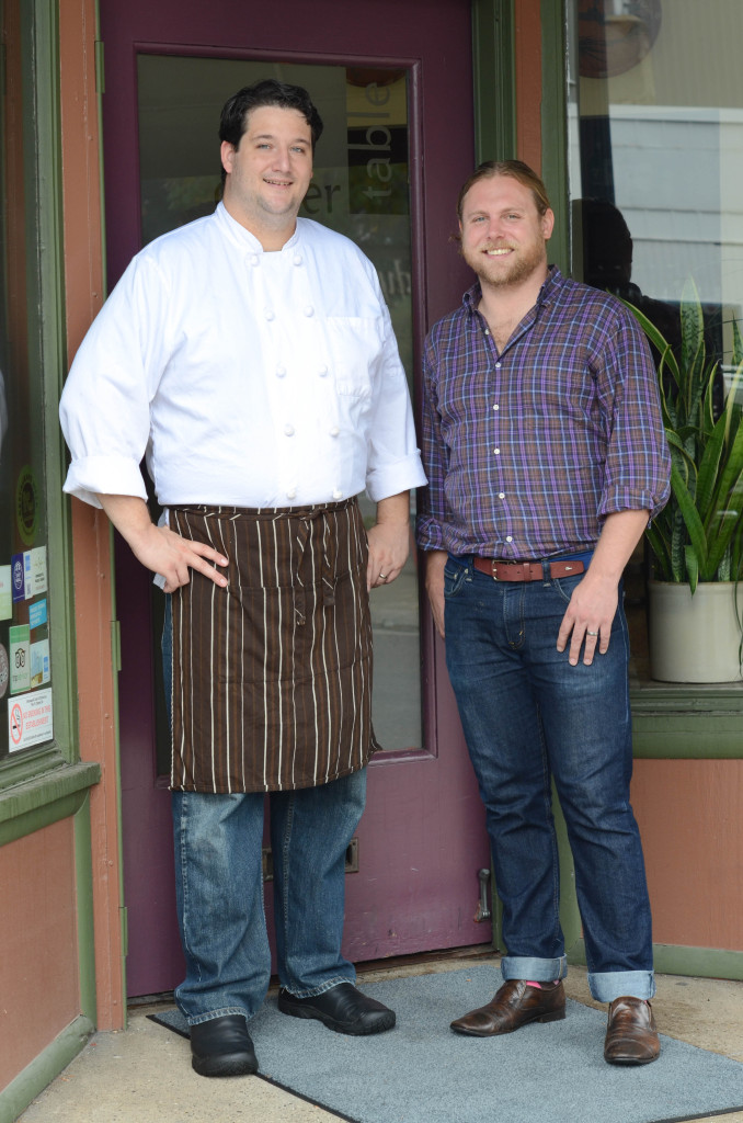 Chef Thomas Boemer & Nick Rancone of Corner Table