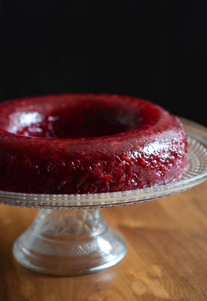 Spiced Fresh Cranberry Mold