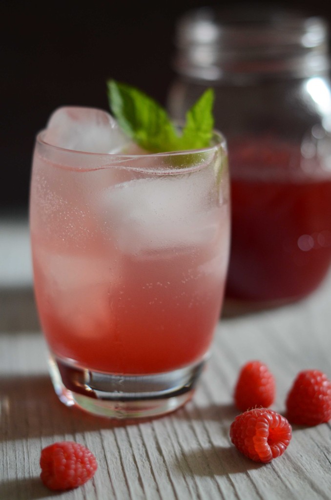 Raspberry-Mint Simple Syrup | Fresh Tart (AIP, Paleo)
