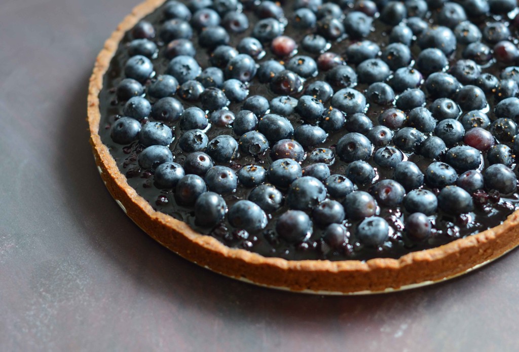 Blueberry Kuchen | Fresh Tart (Paleo, AIP)